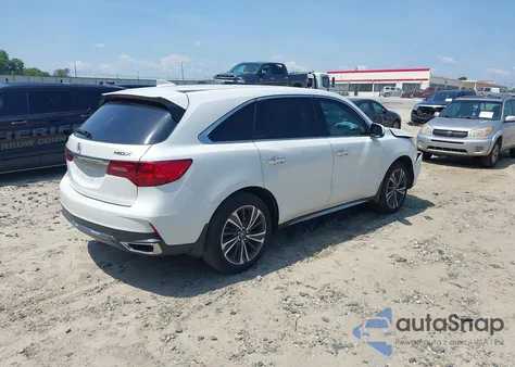 2020 Acura Mdx Technology Package z USA, uszkodzony, nr VIN 5J8YD3H55LL013646